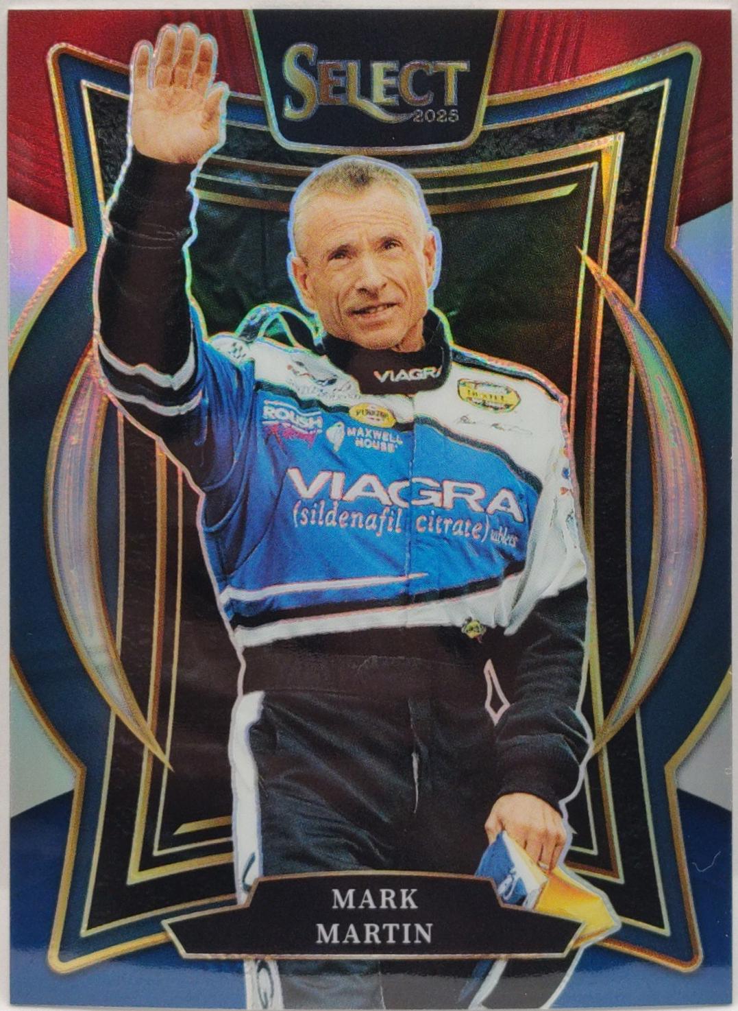 Mark Martin [Red Blue Prizm] #42