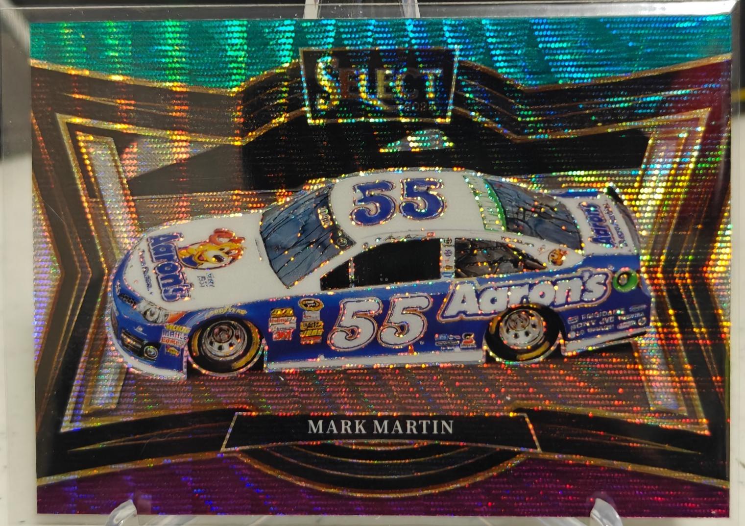 Mark Martin [Tri-Color Prizm] #142