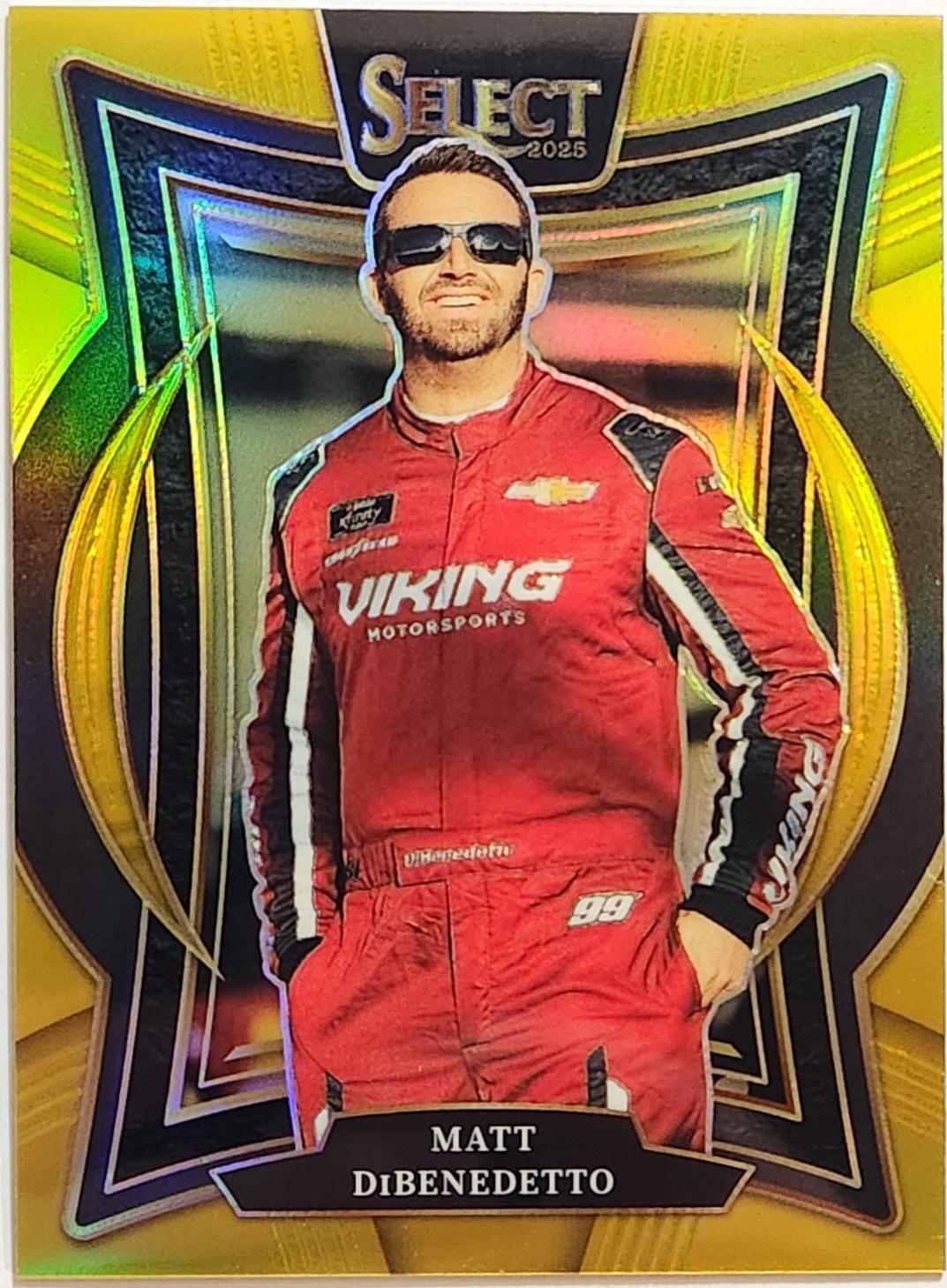 Matt DiBenedetto [Gold Prizm] #19