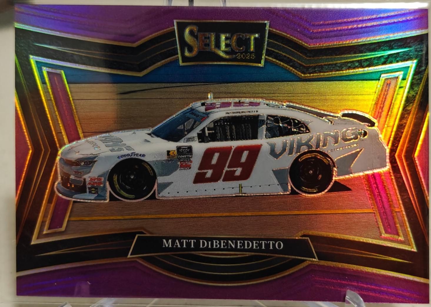 Matt DiBenedetto [Purple Prizm] #119