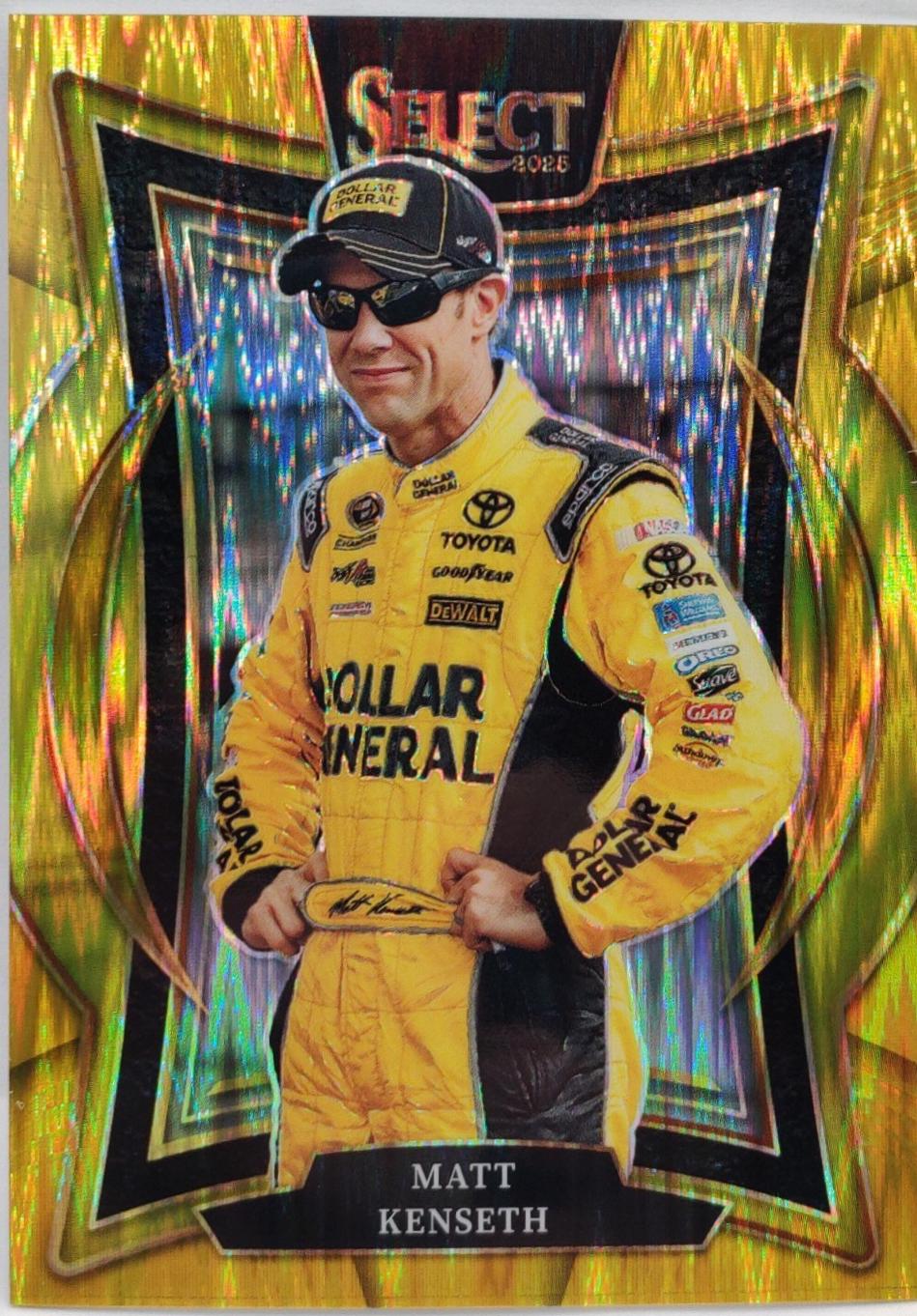 Matt Kenseth [Gold Flash Prizm] #27