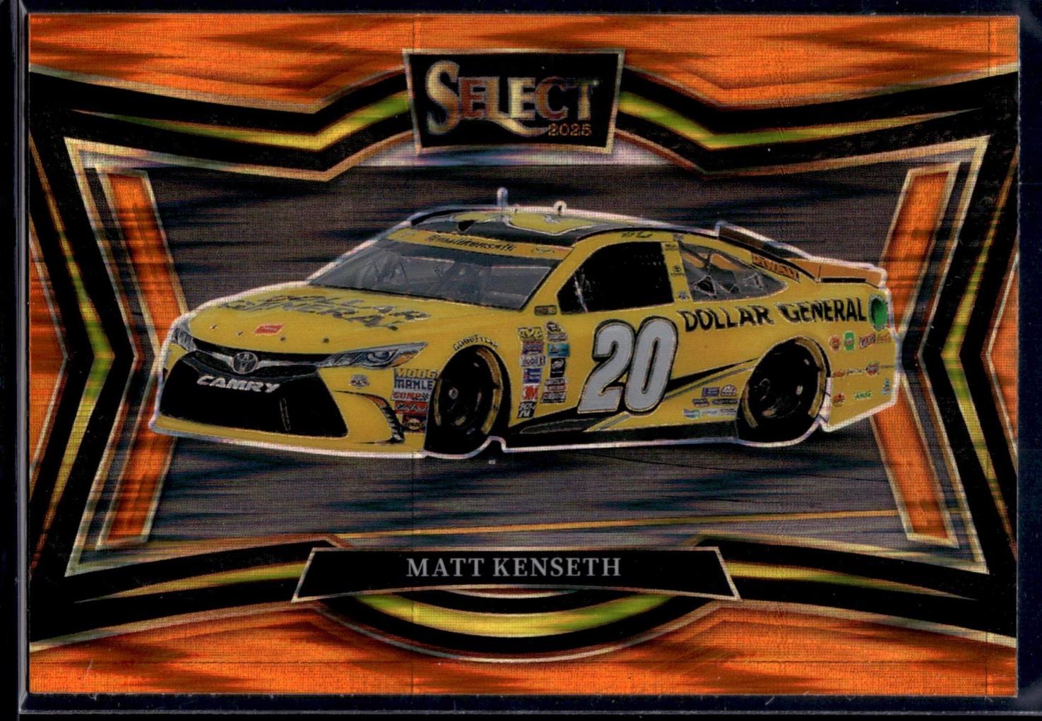 Matt Kenseth [Orange Flash Prizm] #127