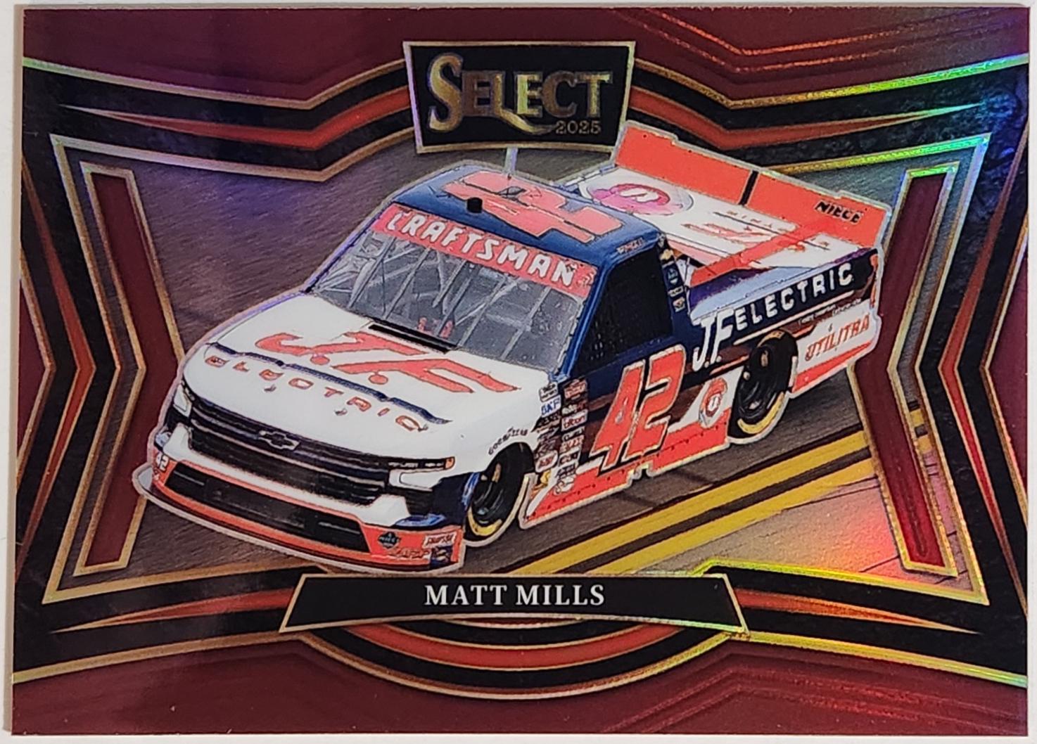 Matt Mills [Maroon Prizm] #108