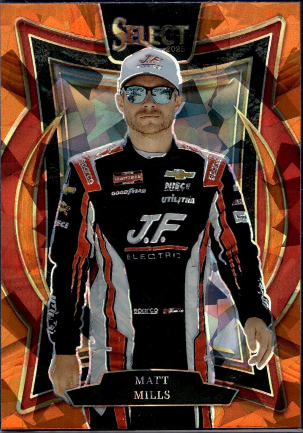 Matt Mills [Orange Ice Prizm] #8
