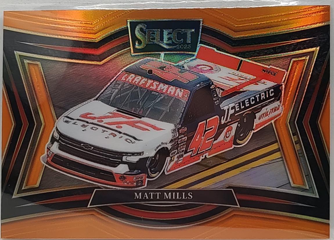 Matt Mills [Orange Prizm] #108