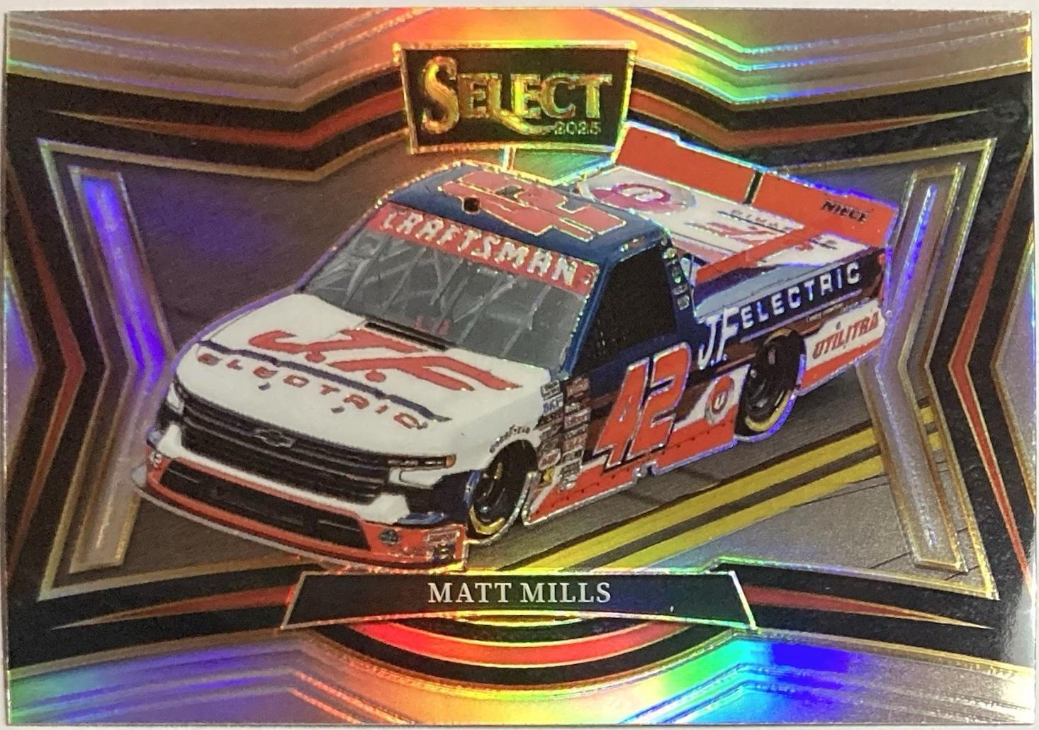 Matt Mills [Silver Prizm] #108