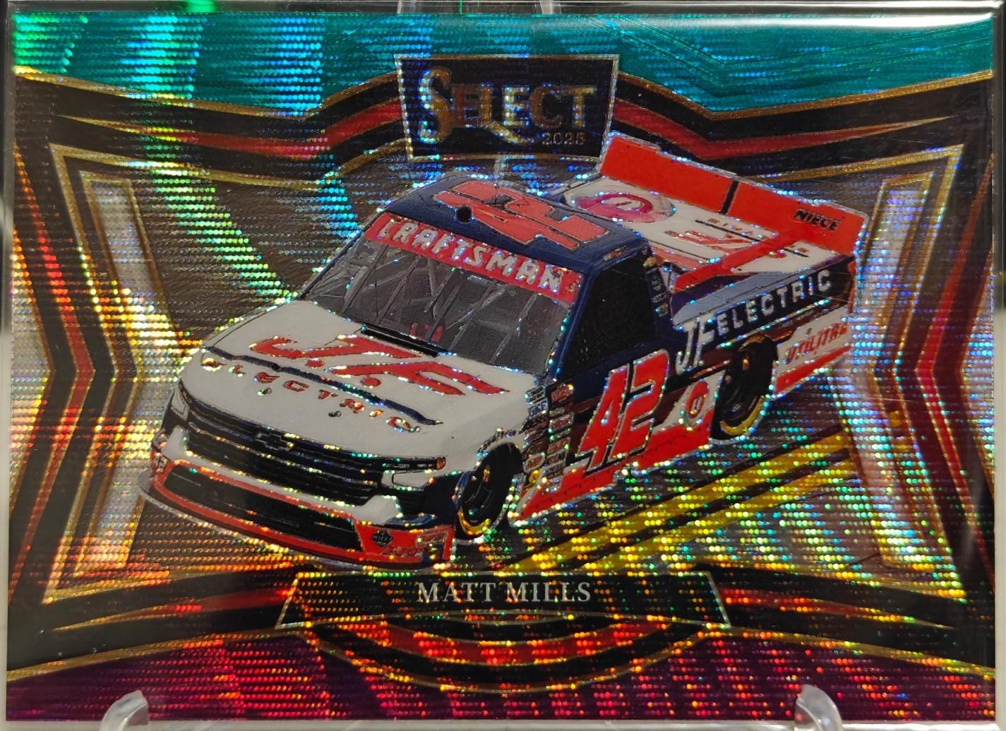 Matt Mills [Tri-Color Prizm] #108