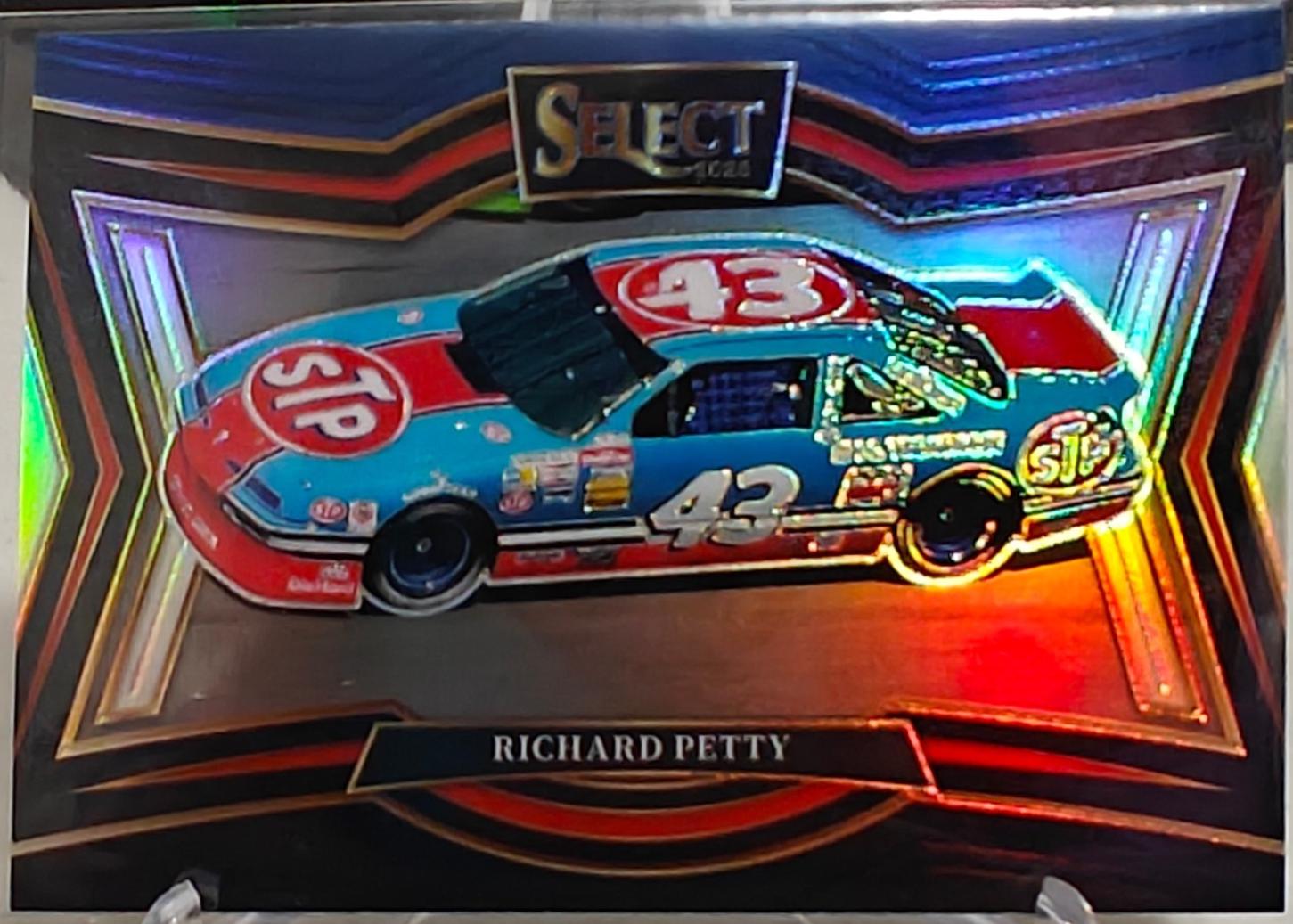 Richard Petty [Black Blue Prizm] #122
