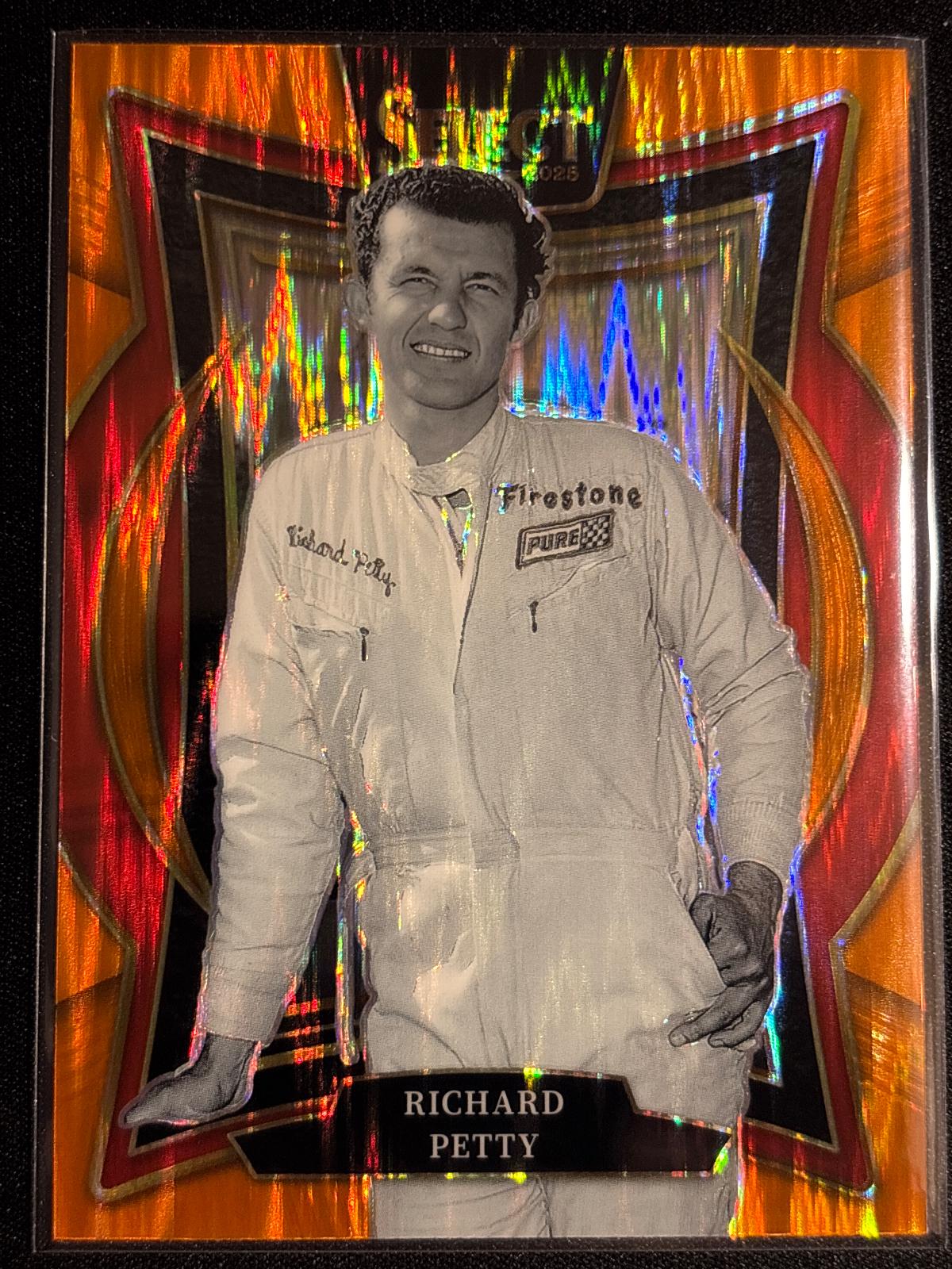 Richard Petty [Orange Flash Prizm] #22