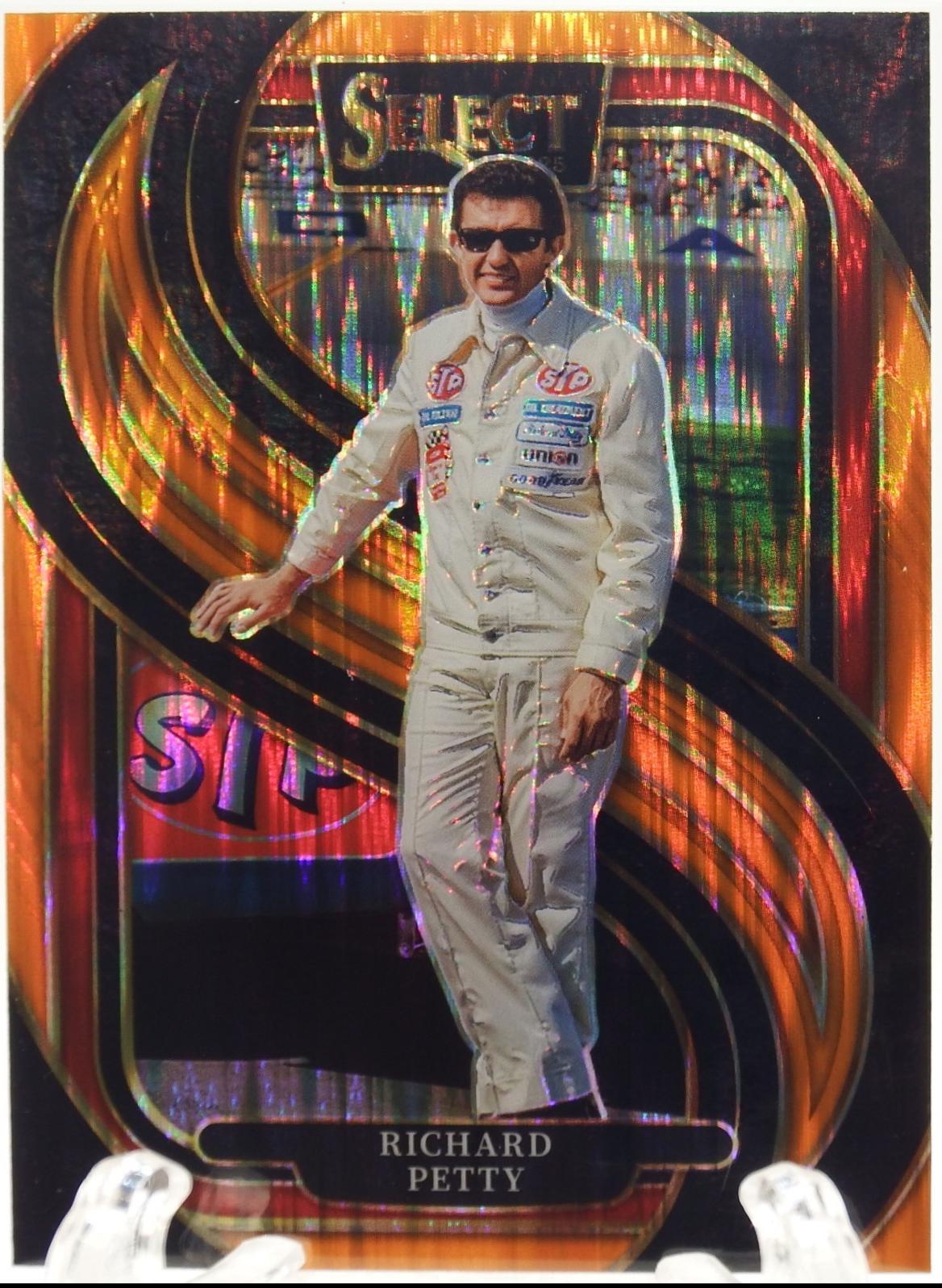 Richard Petty [Orange Flash Prizm] #222