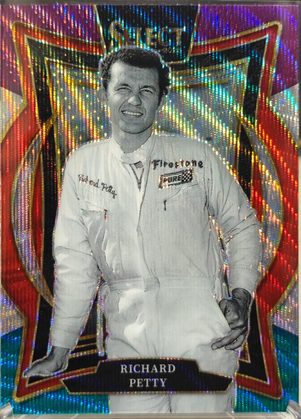 Richard Petty [Tri-Color Prizm] #22