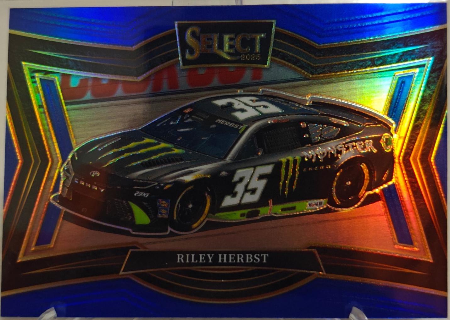 Riley Herbst [Blue Prizm] #165