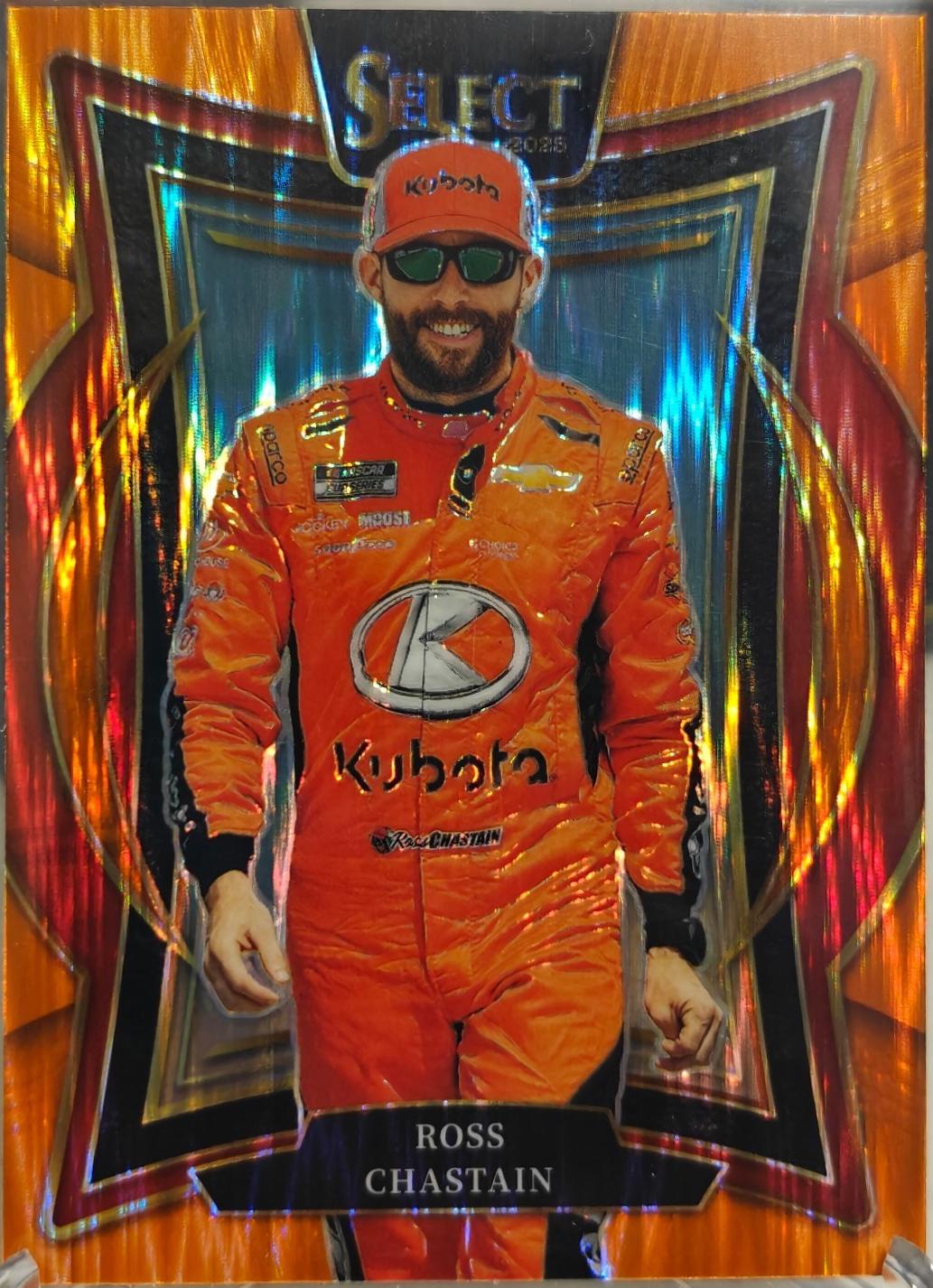 Ross Chastain [Orange Flash Prizm] #18