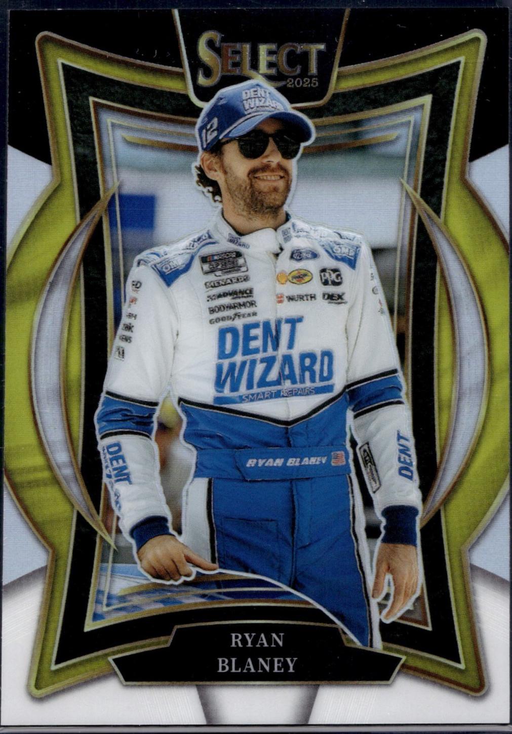 Ryan Blaney [Black White Prizm] #34