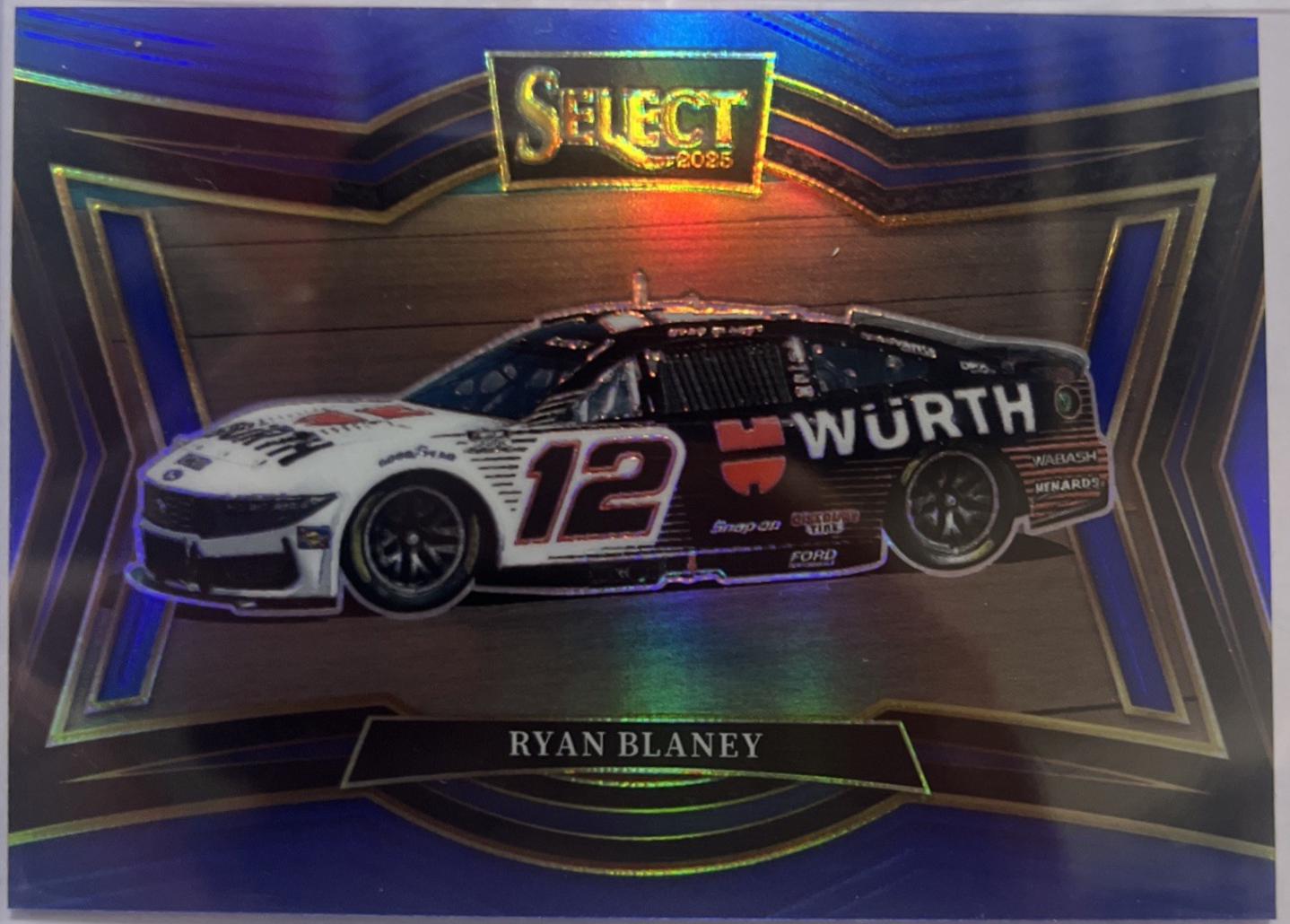 Ryan Blaney [Blue Prizm] #134