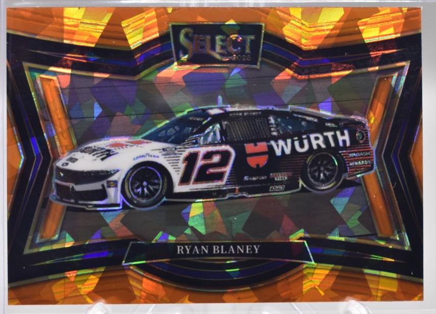 Ryan Blaney [Orange Ice Prizm] #134
