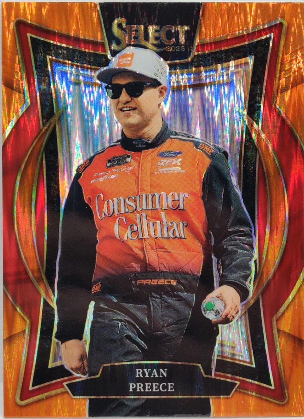 Ryan Preece [Orange Flash Prizm] #86
