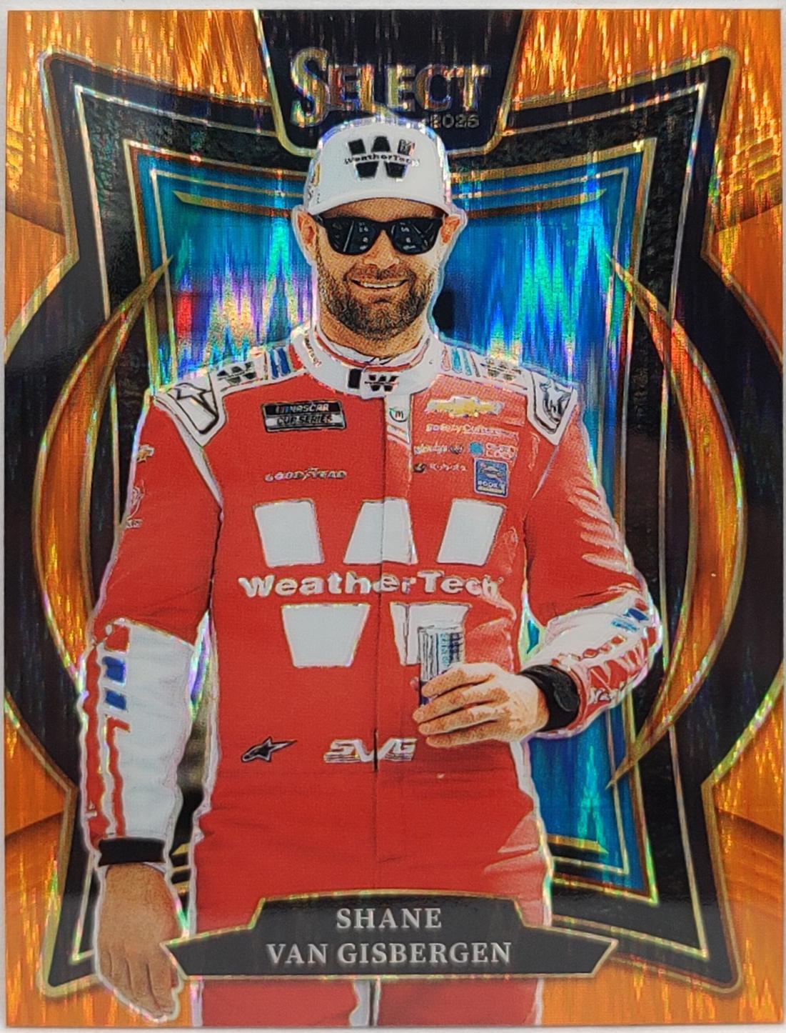 Shane Van Gisbergen [Orange Flash Prizm] #56