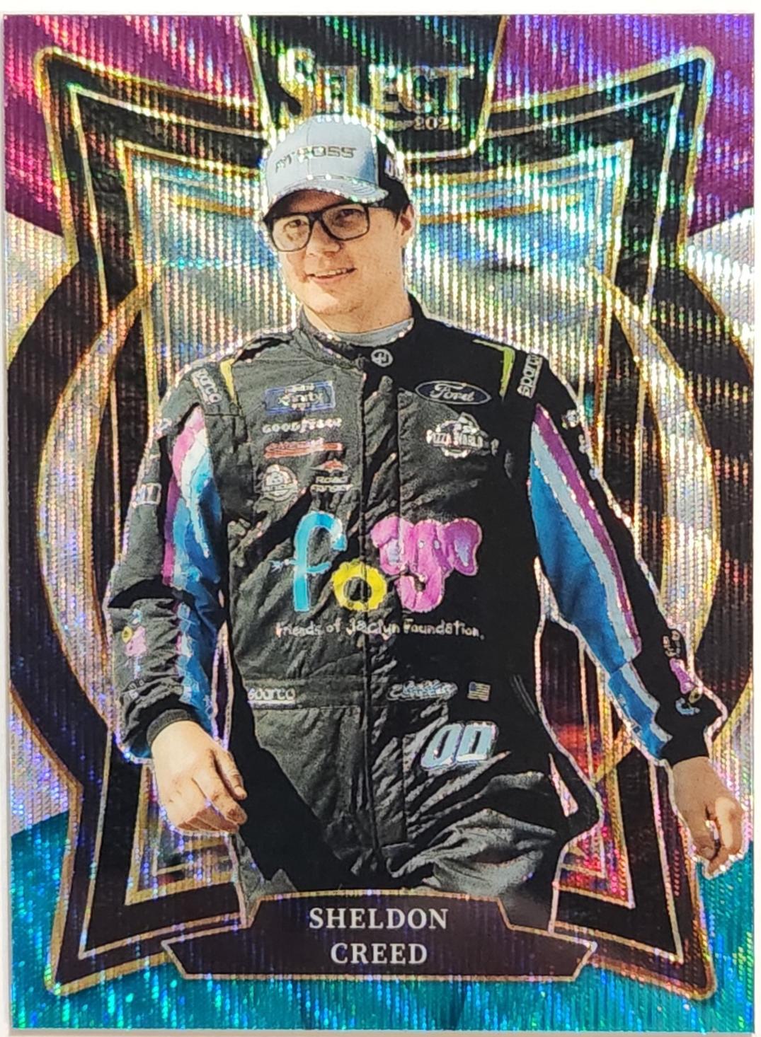Sheldon Creed [Tri-Color Prizm] #17