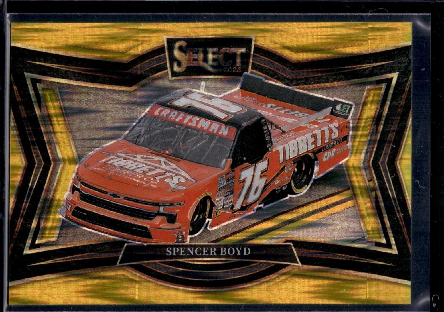 Spencer Boyd [Gold Flash Prizm] #195