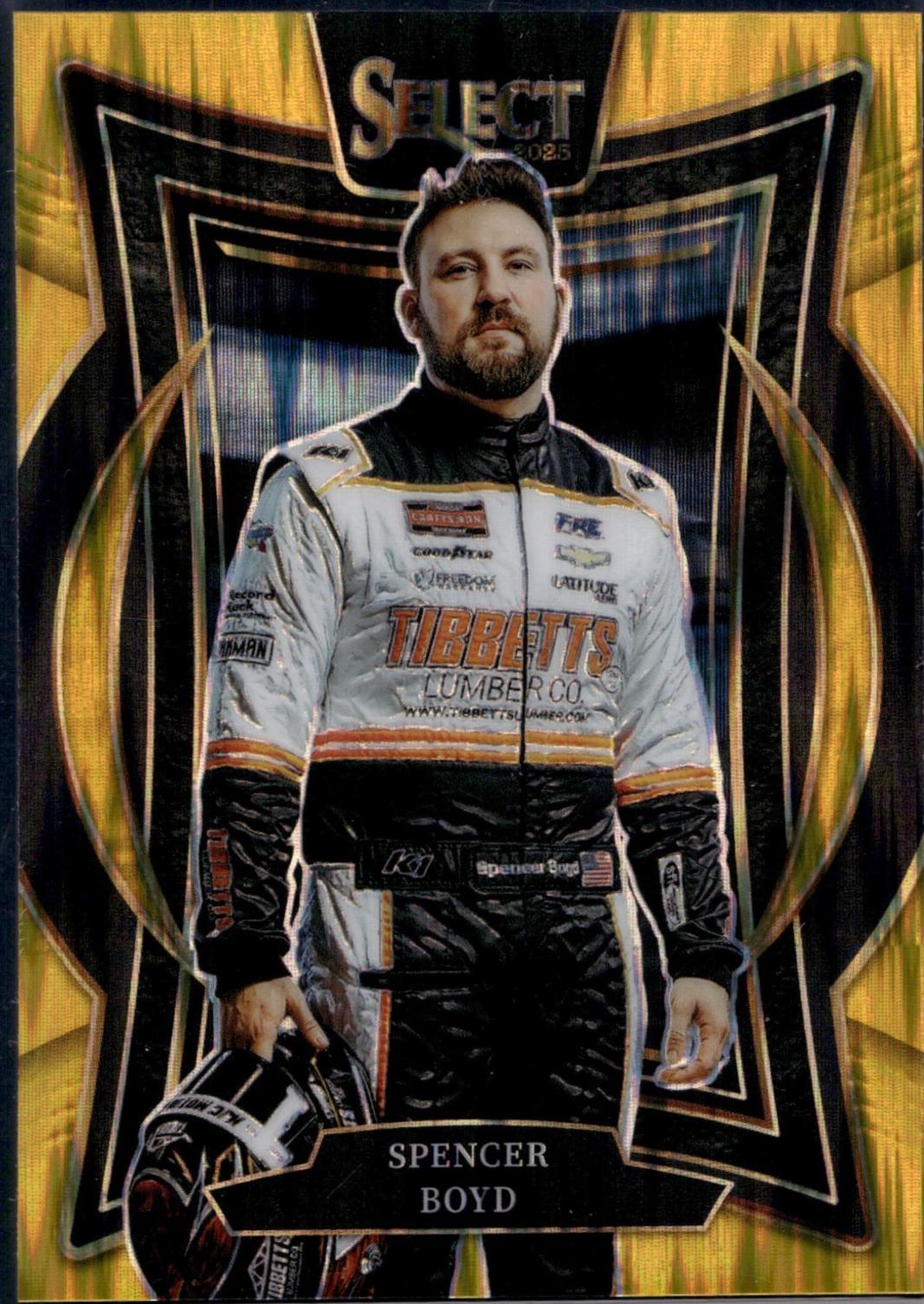 Spencer Boyd [Gold Flash Prizm] #95