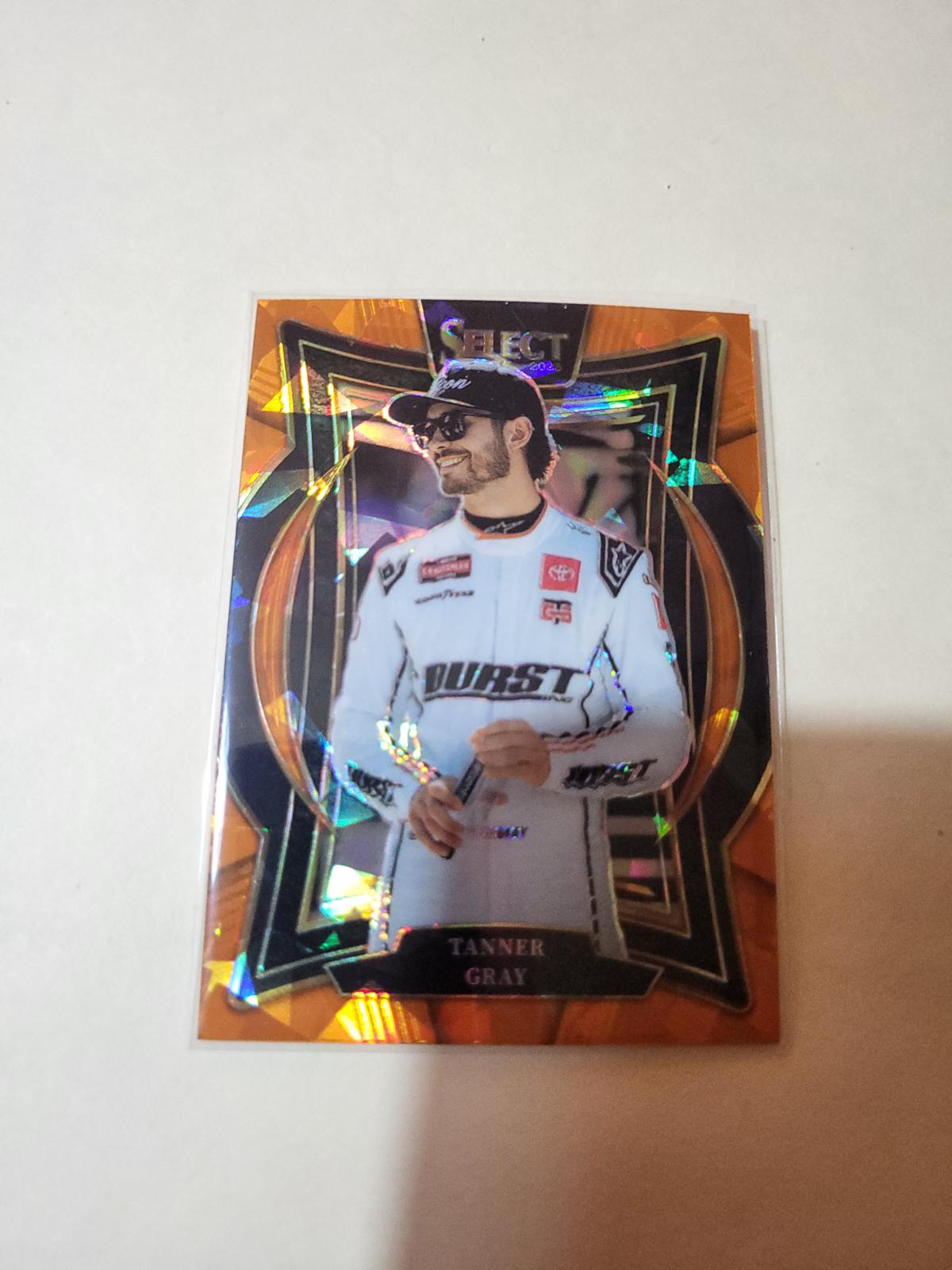 Tanner Gray [Orange Ice Prizm] #49