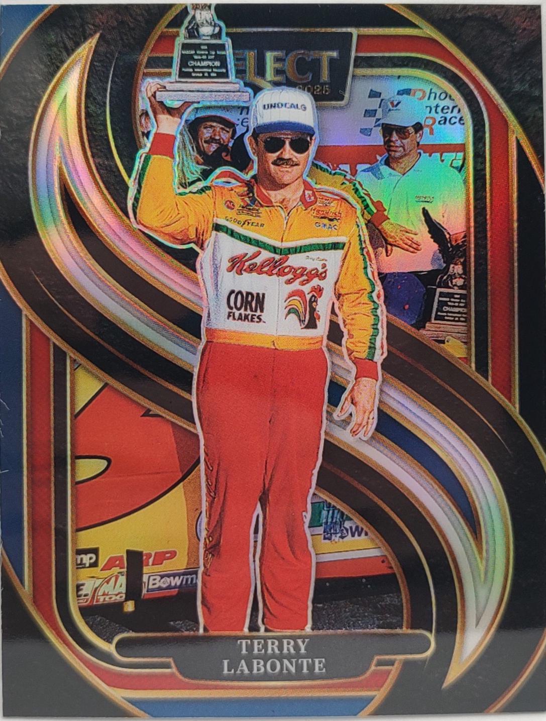 Terry Labonte [Black Blue Prizm] #212