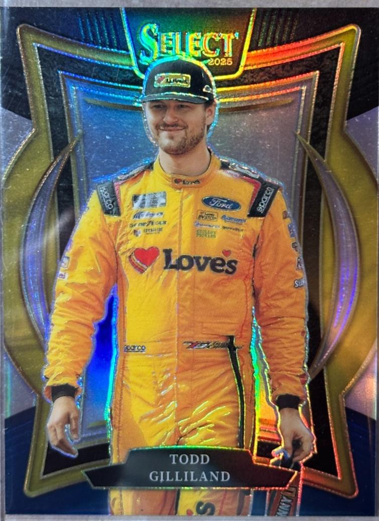 Todd Gilliland [Black Blue Prizm] #85