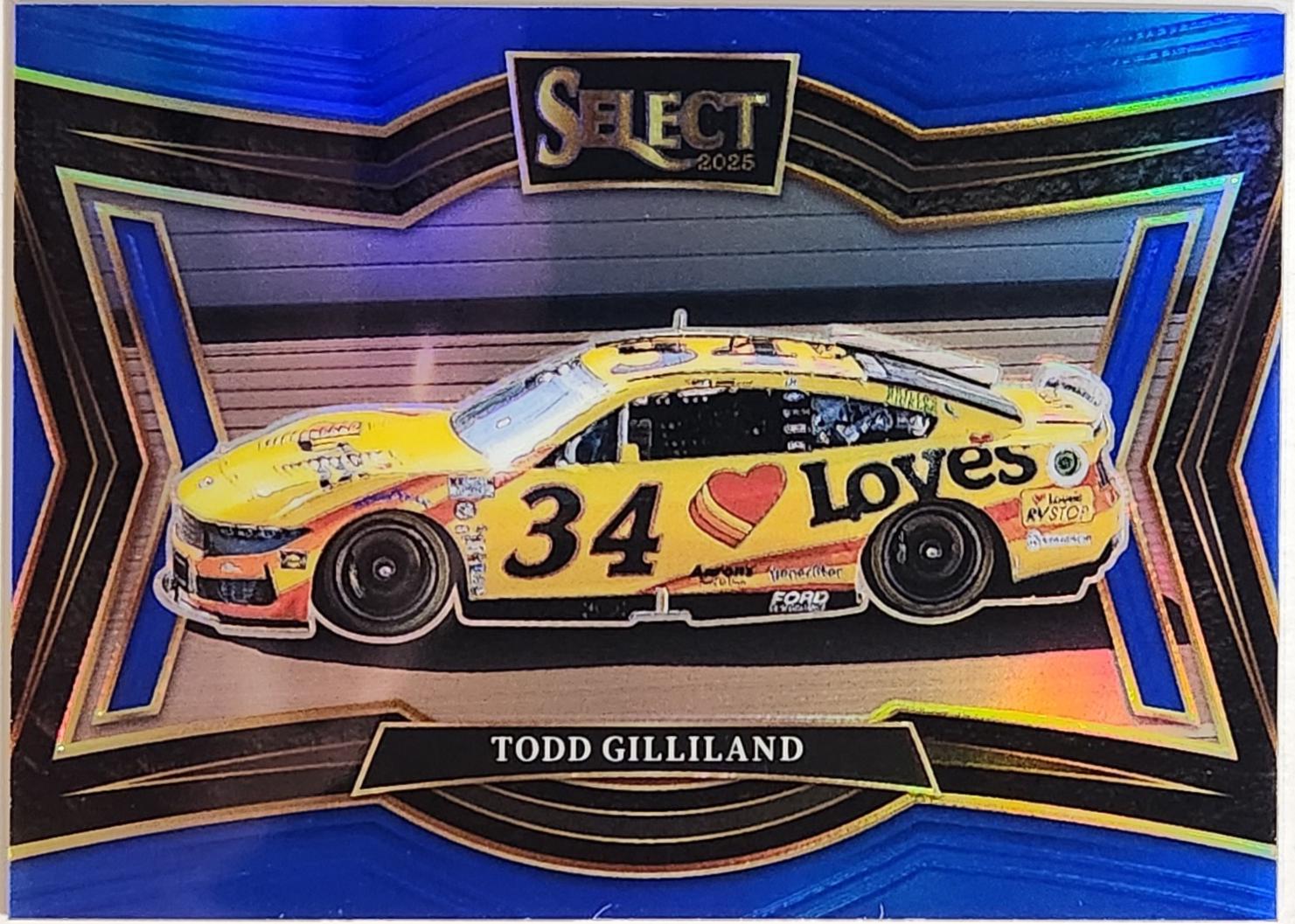 Todd Gilliland [Blue Prizm] #185