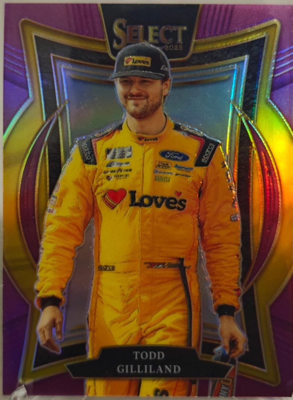 Todd Gilliland [Light Blue Prizm] #85