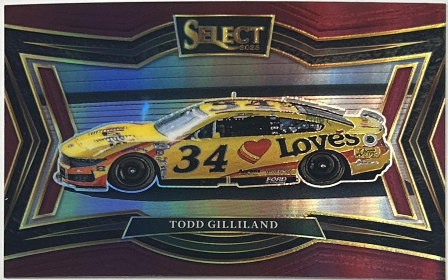Todd Gilliland [Purple Prizm] #185