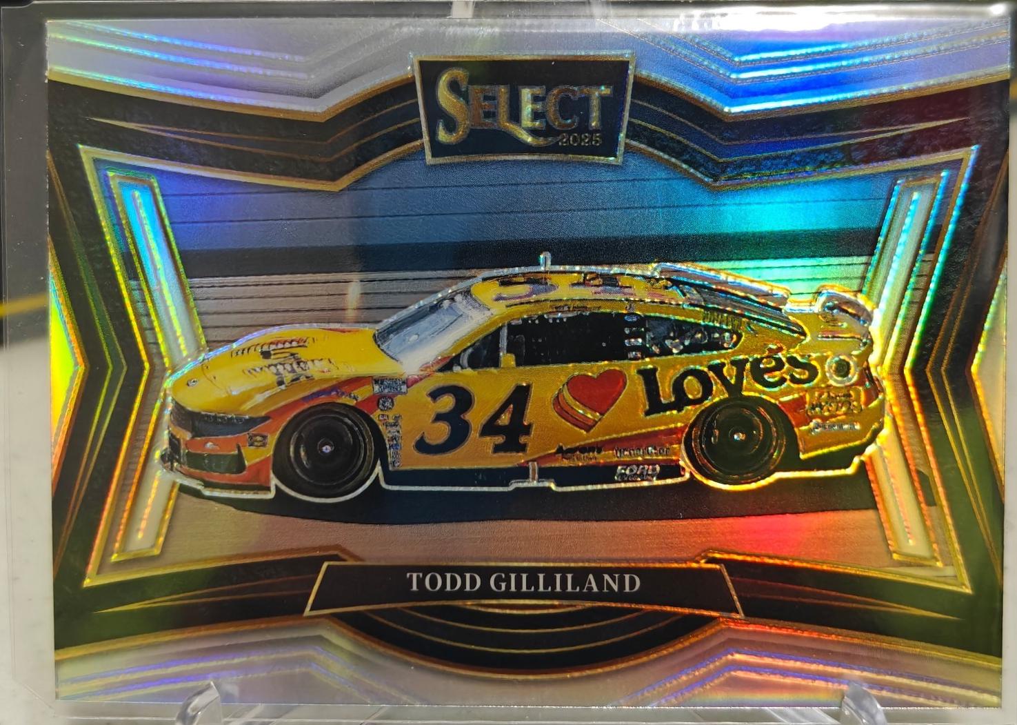 Todd Gilliland [Silver Prizm] #185