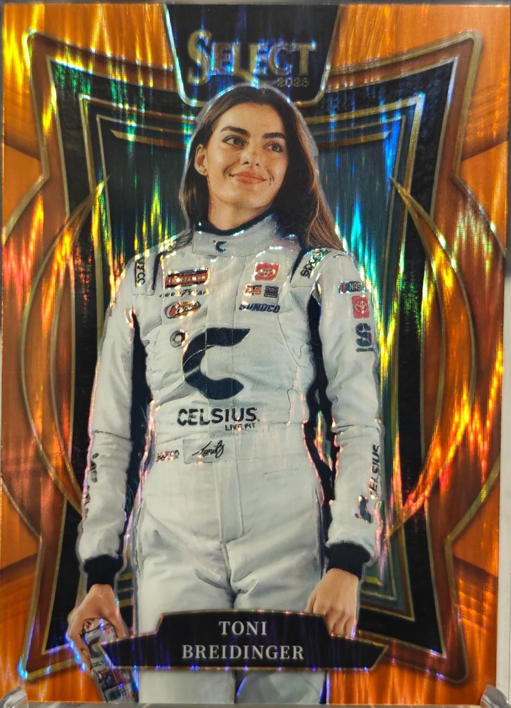 Toni Breidinger [Orange Flash Prizm] #47