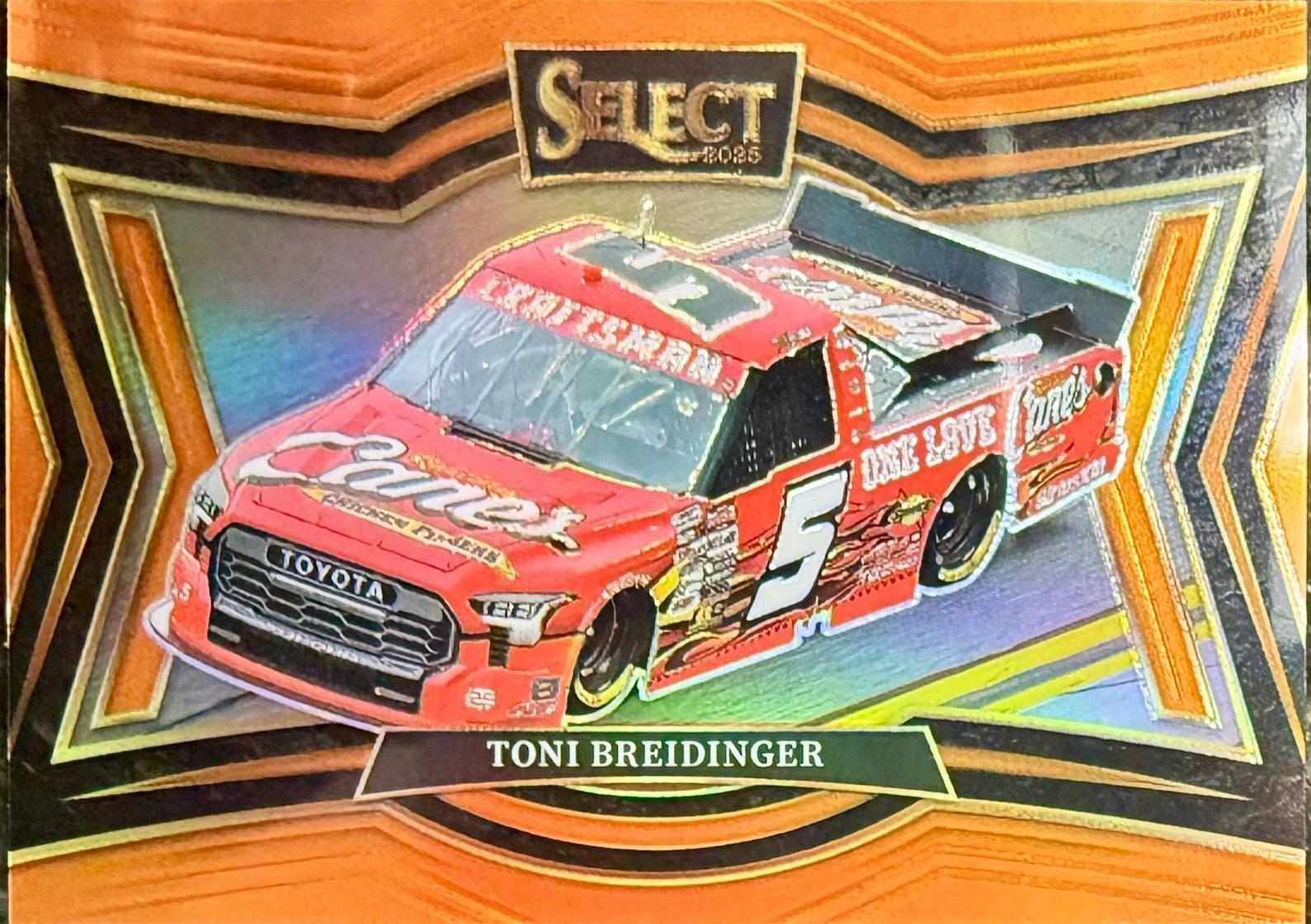 Toni Breidinger [Orange Prizm] #147