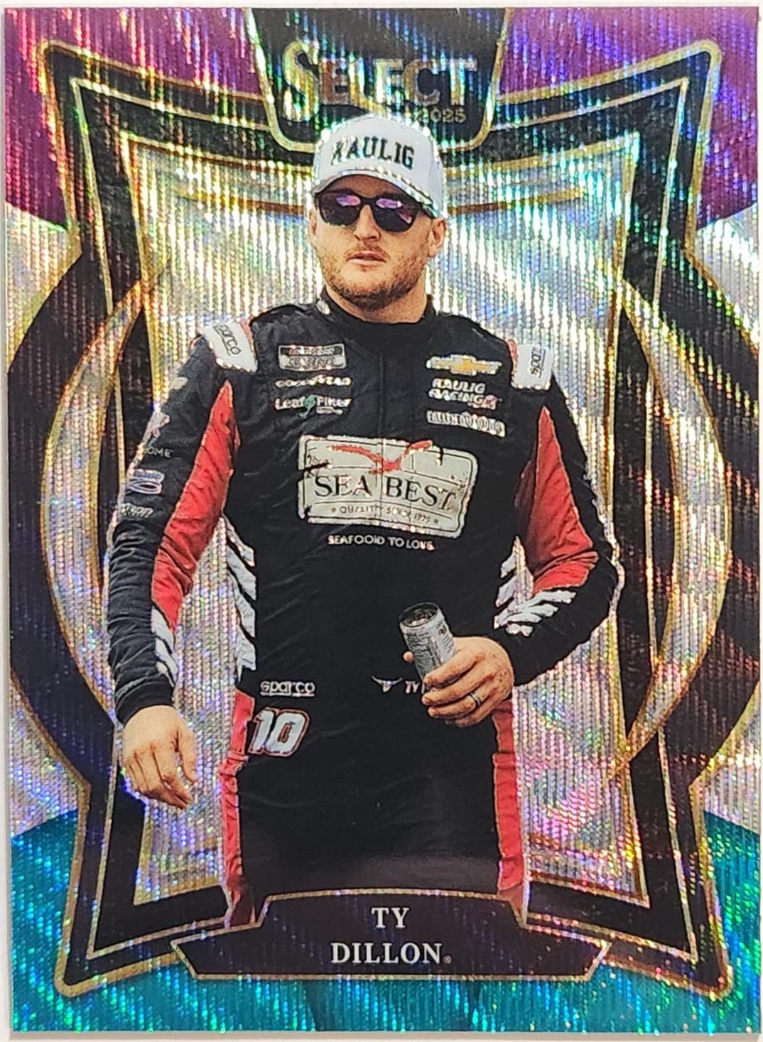 Ty Dillon [Tri-Color Prizm] #70