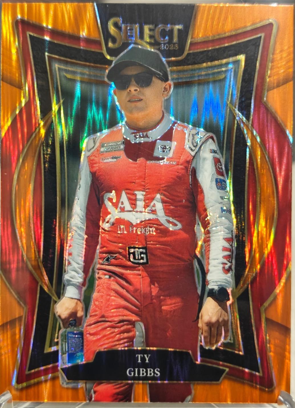 Ty Gibbs [Orange Flash Prizm] #94