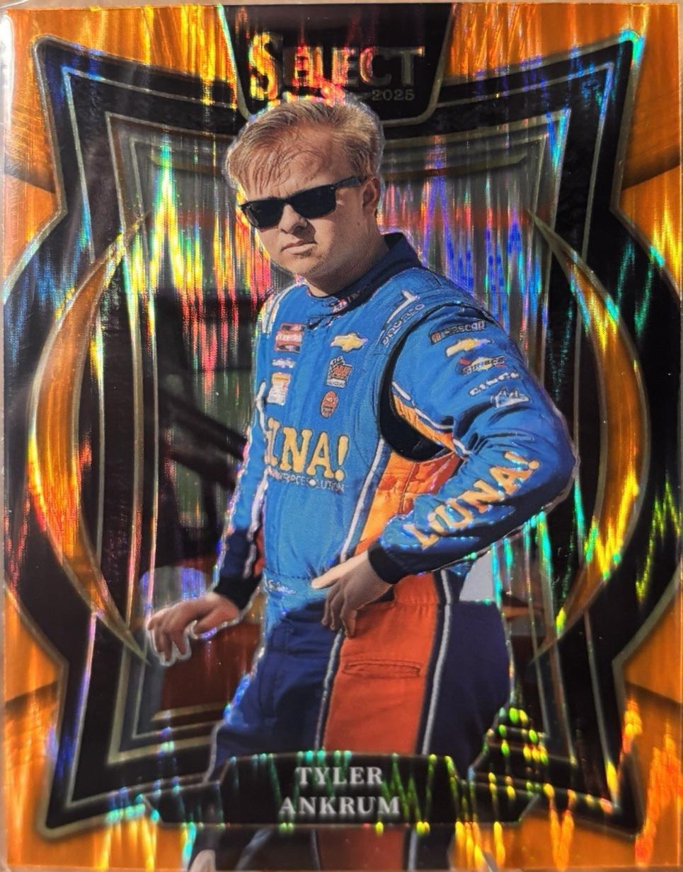 Tyler Ankrum [Orange Flash Prizm] #11