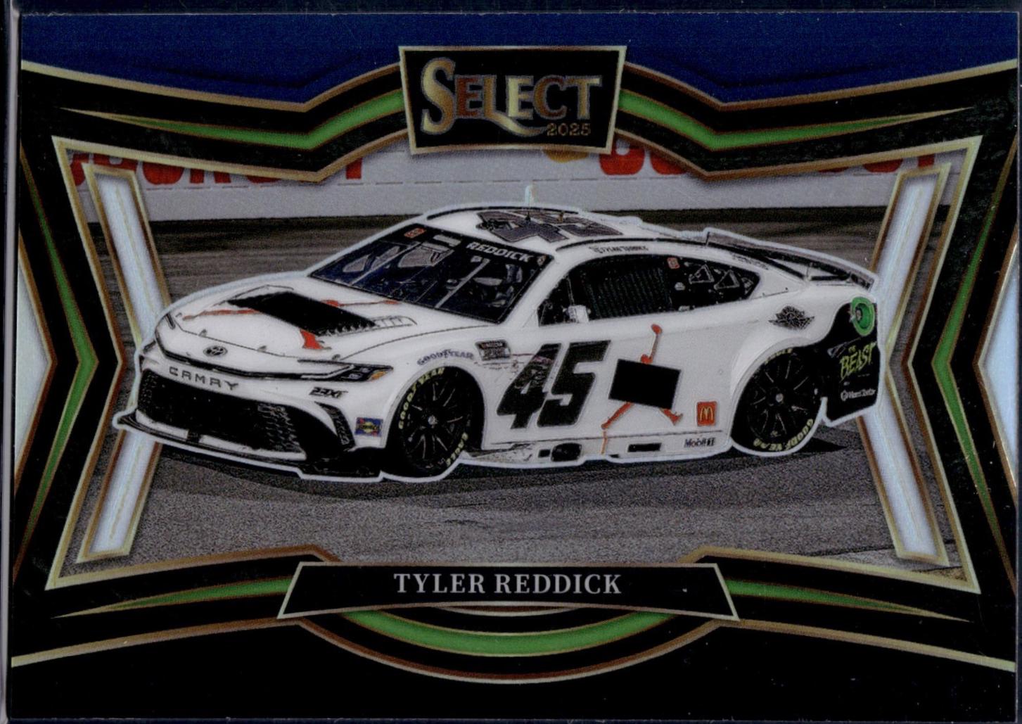 Tyler Reddick [Black Blue Prizm] #187
