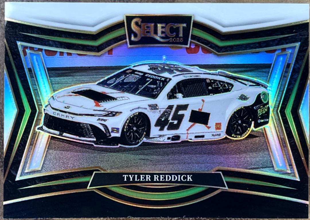 Tyler Reddick [Black White Prizm] #187