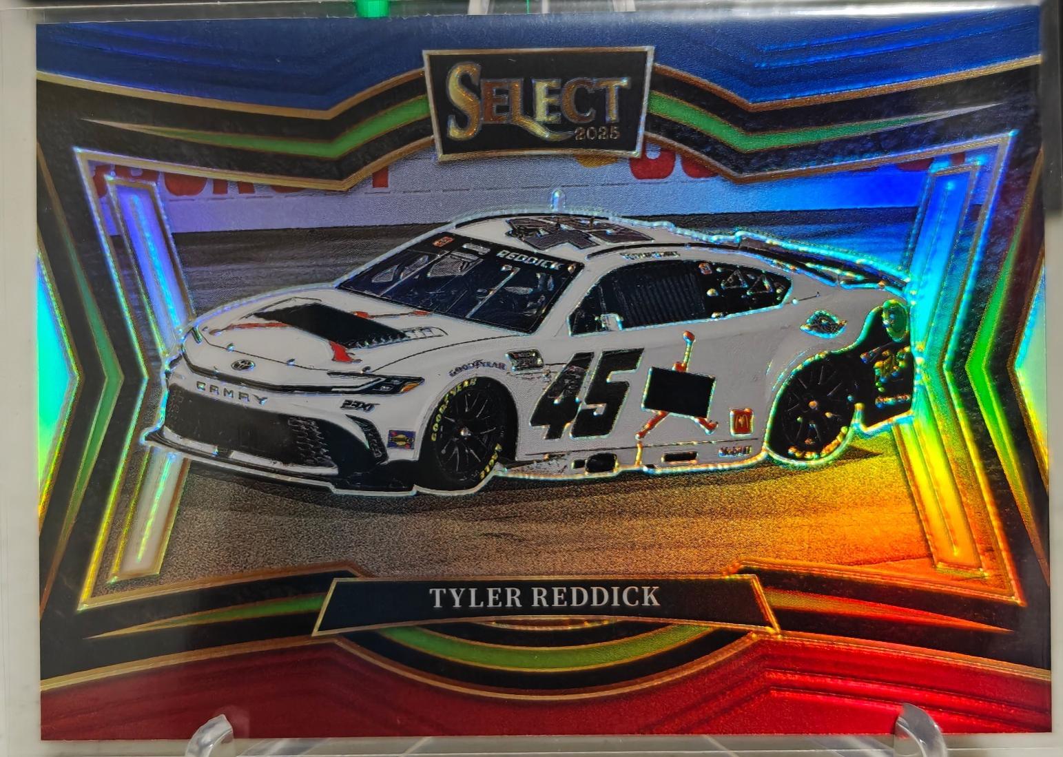 Tyler Reddick [Red Blue Prizm] #187