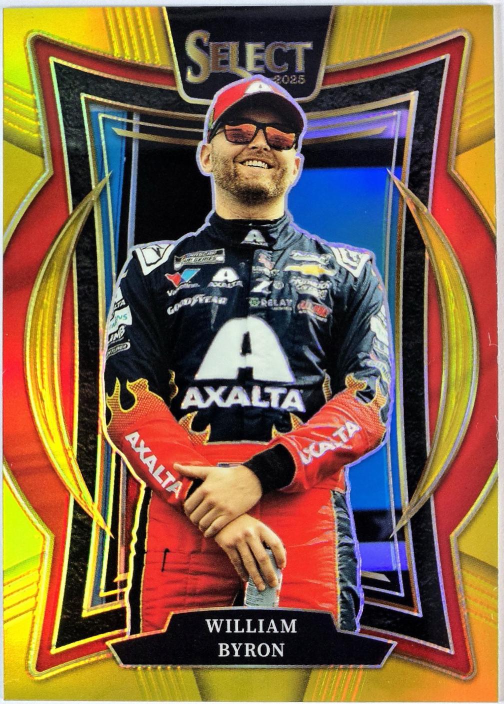 William Byron [Gold Prizm] #61