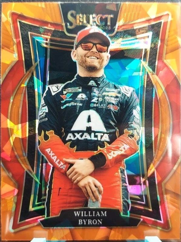 William Byron [Orange Ice Prizm] #61