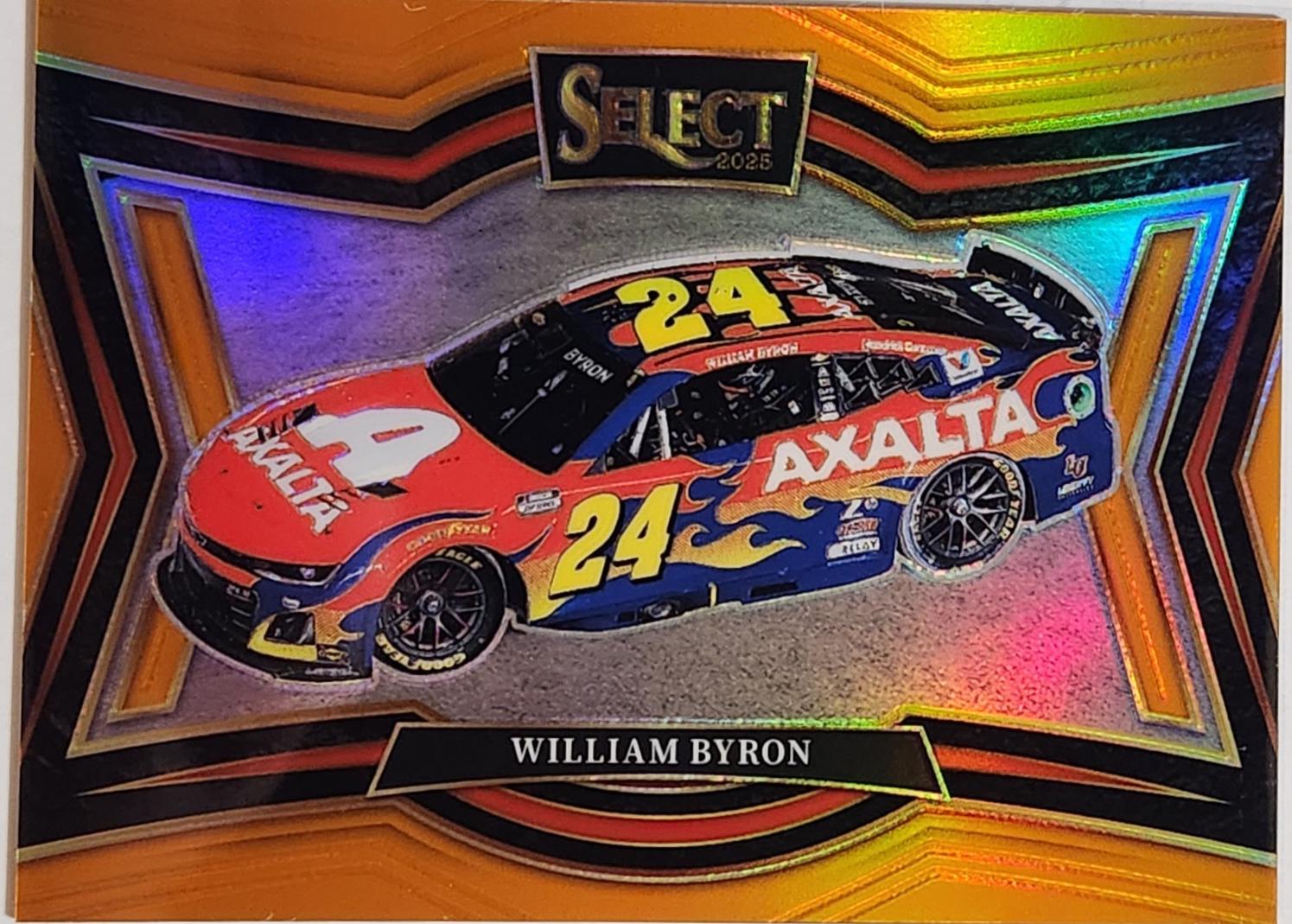 William Byron [Orange Prizm] #161