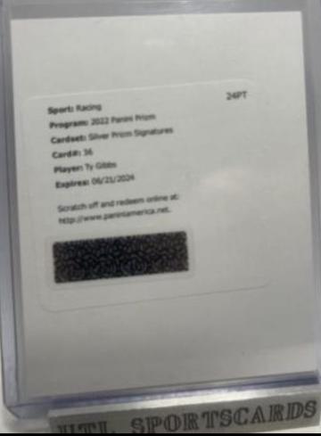 Ty Gibbs [Silver Signature] #36