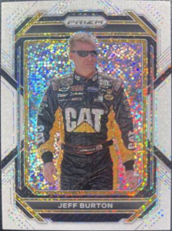 Jeff Burton [White Sparkle] #52