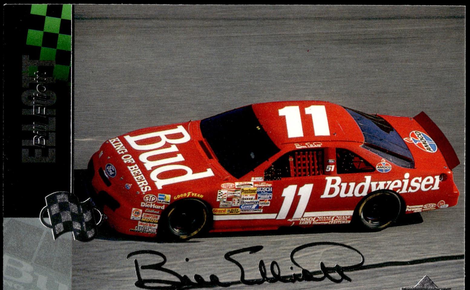 Bill Elliott [Silver Signature] #71