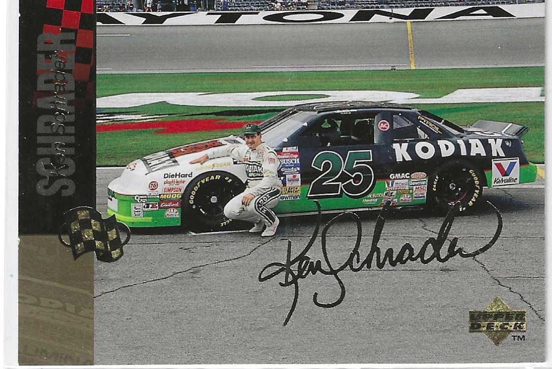 Ken Schrader [Gold Signature] #62