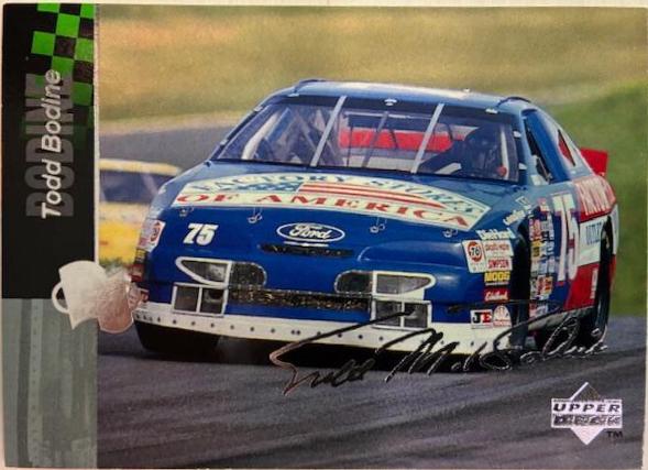 Todd Bodine [Silver Signature] #108