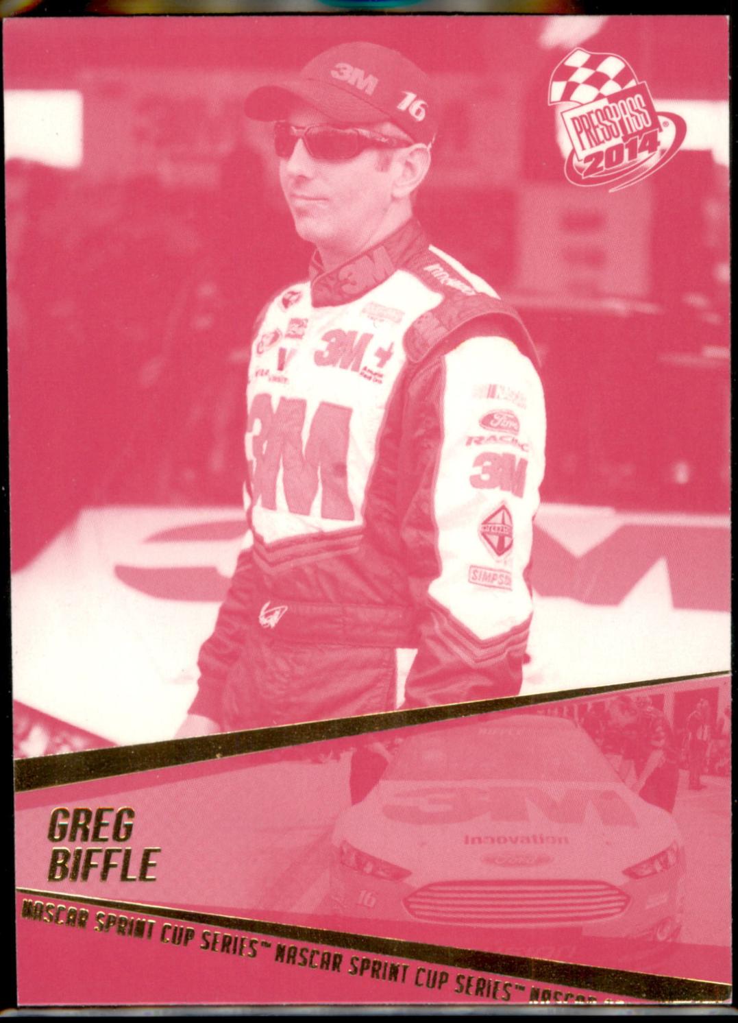Greg Biffle [Color Proof Magenta] #3