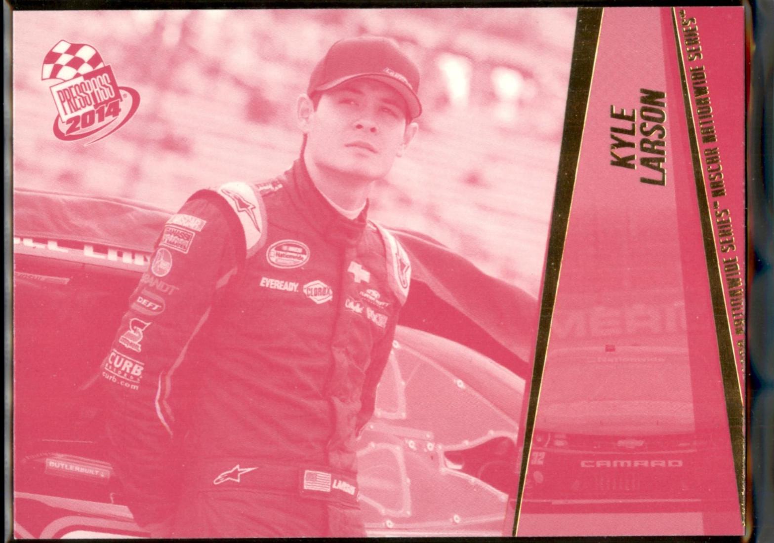Kyle Larson [Color Proof Magenta] #50